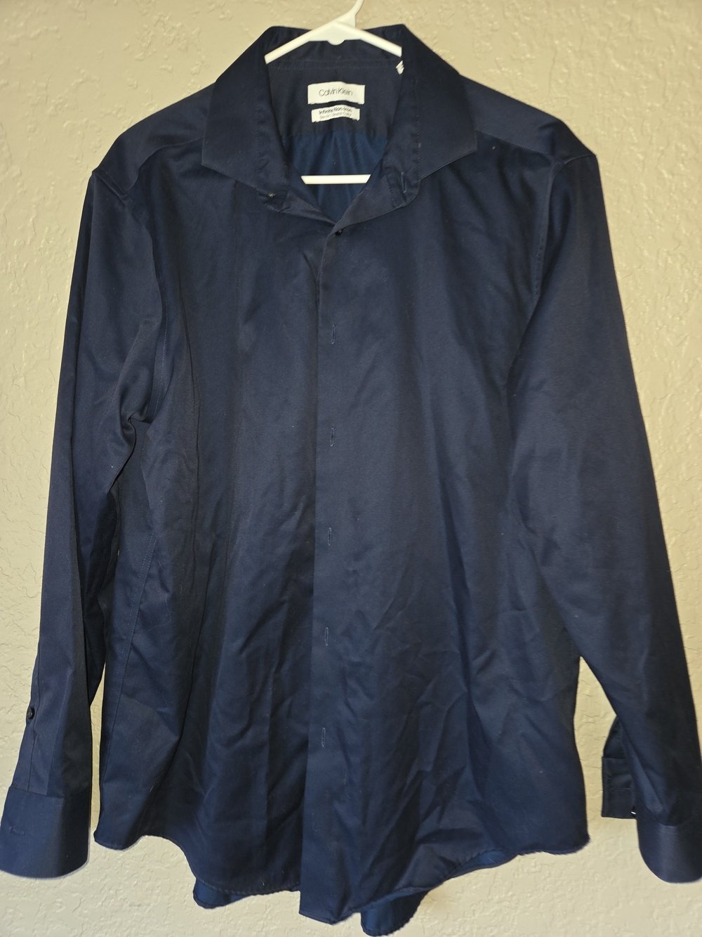 Calvin Klein Dark Navy Dress Shirt